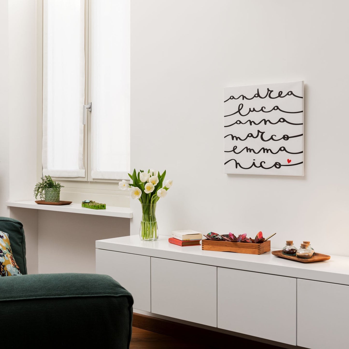 ritratto di famiglia (cm 45x45)