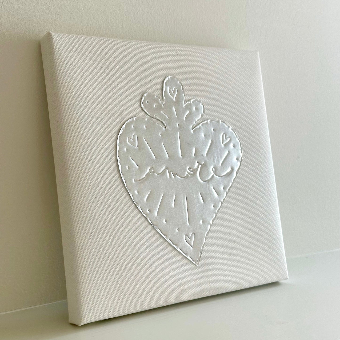 cuore sacro argento - pezzi unici