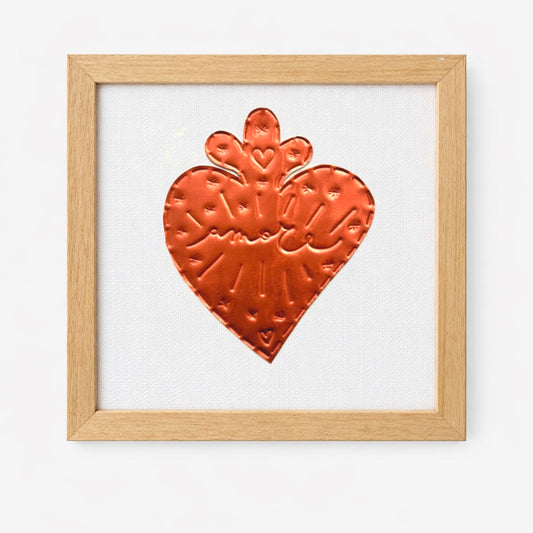 cuore sacro rame - pezzi unici