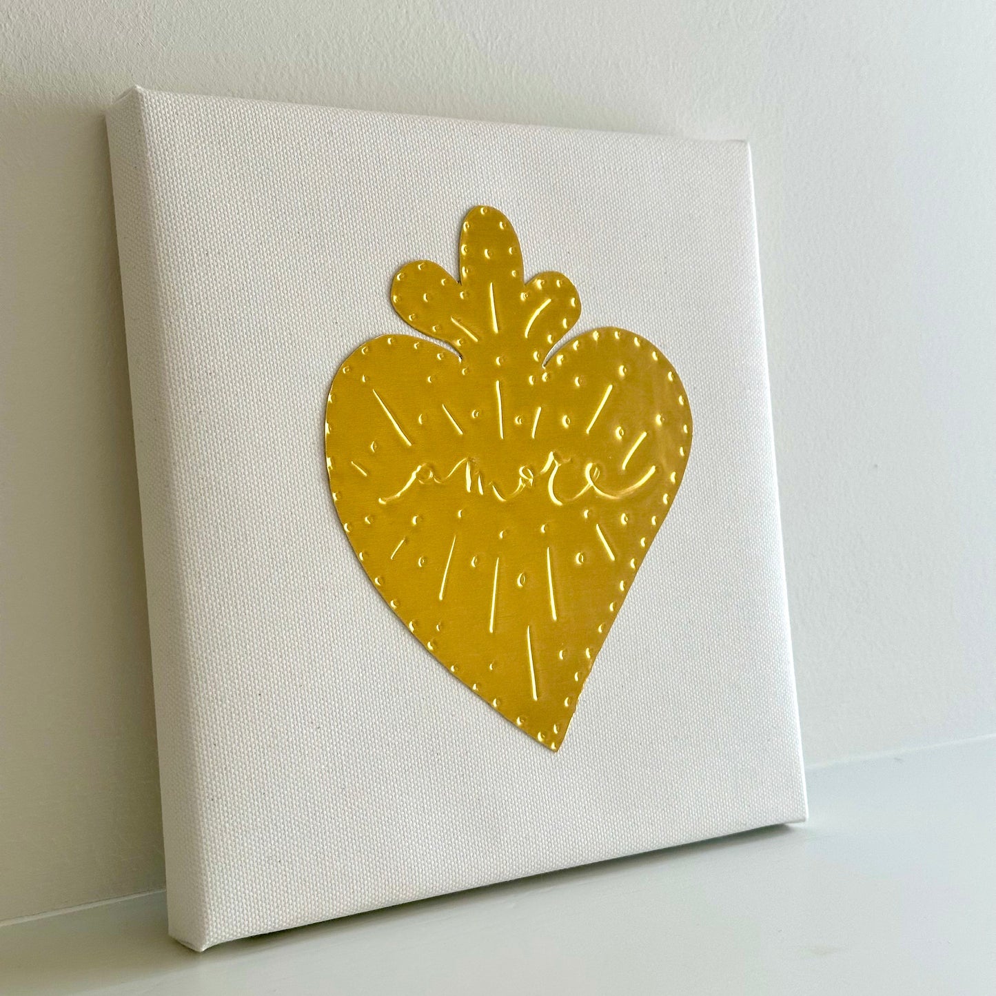 cuore sacro oro - pezzi unici