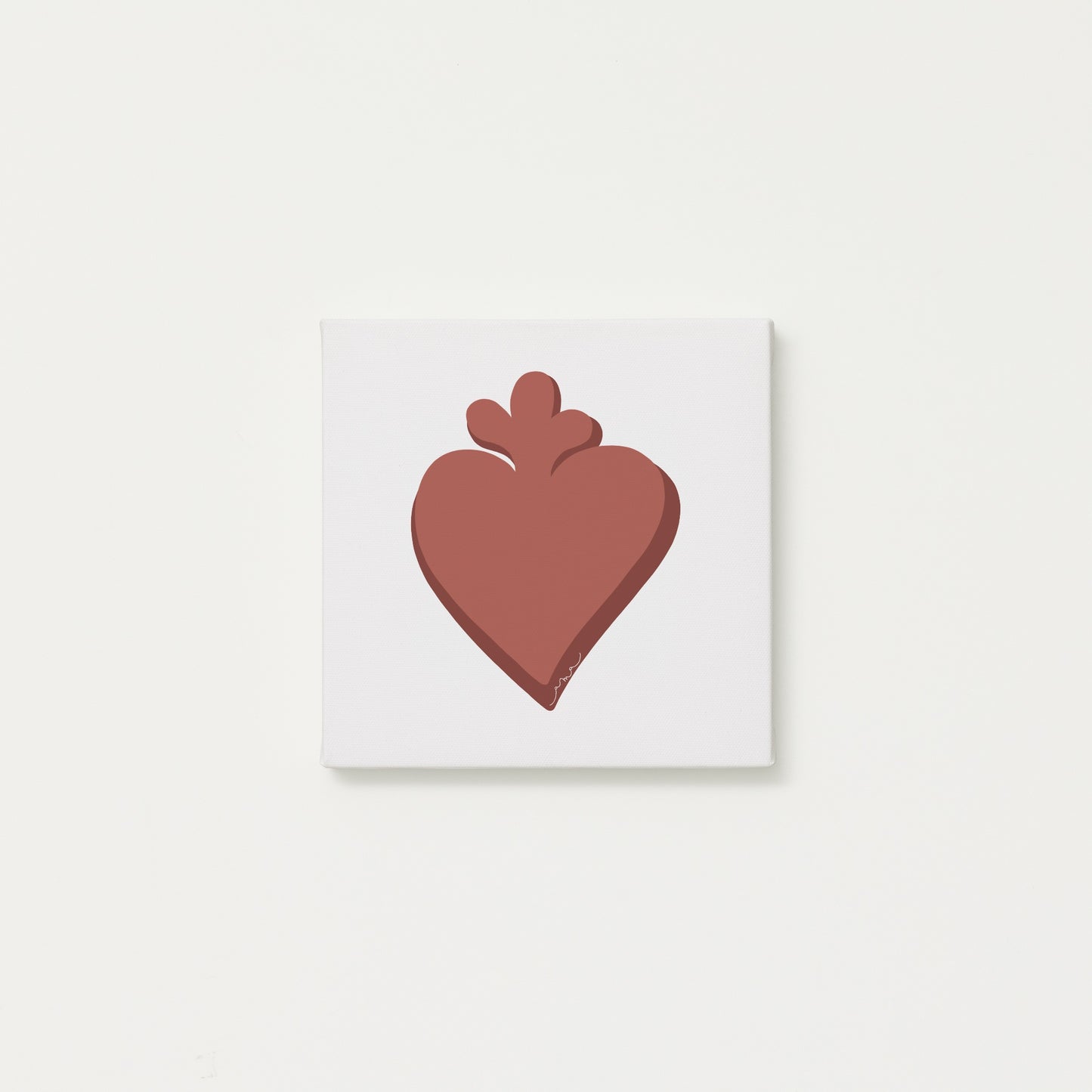 cuore sacro terracotta